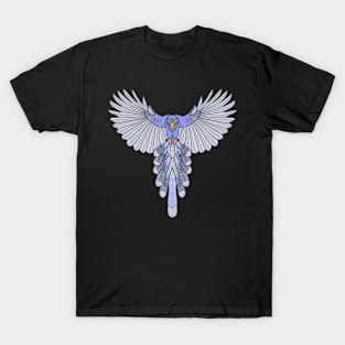 Crochet Blue Magpie T-Shirt